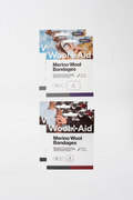Merino Wool Bandages - Wellness + Emergency 4-Pack Bundle