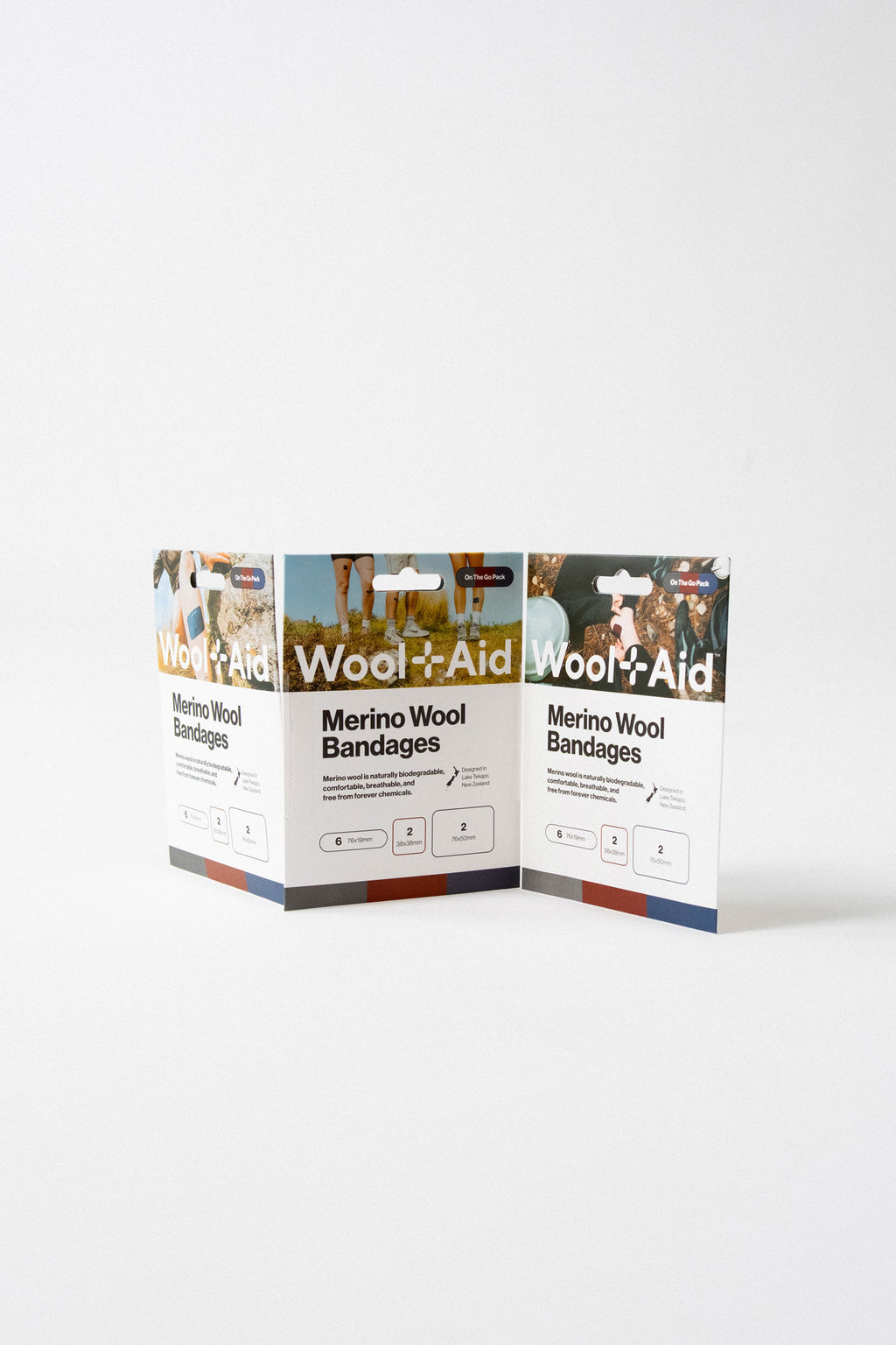 Merino Wool Bandages - On The Go Pack
